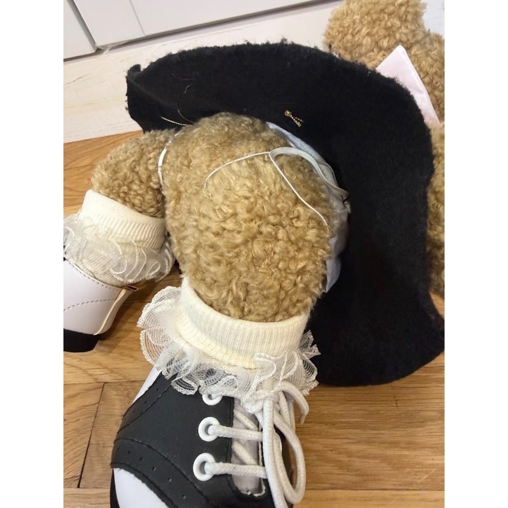 VTG Build A Bear Plush Retired 1997 Stuffed Animal Poodle 50s-themed Outfit BAB - Picture 15 of 15